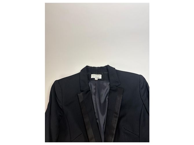 Conjunto de saia e casaco vintage Cartier preto S - vista 5