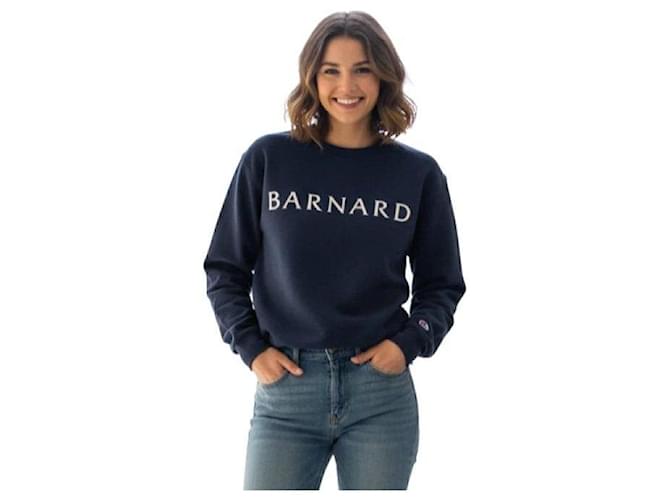 Autre Marque Champion Barnard Sweatshirt Dunkelblau - Ansicht 2