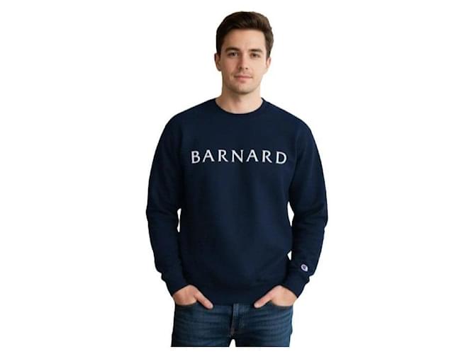 Autre Marque Champion Barnard Sweatshirt Dunkelblau - Ansicht 4