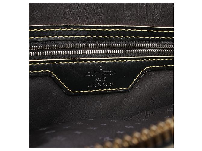 Borsa Louis Vuitton Lockit PM Suhali Noir Nero - vista 4