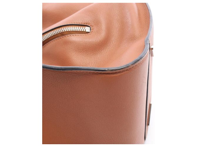 Borsa a mano in pelle Loewe Hammock Small Marrone - vista 7