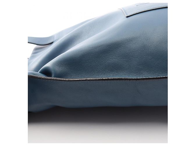 Loewe Anagram Shopper Tragetasche Blau - Ansicht 8
