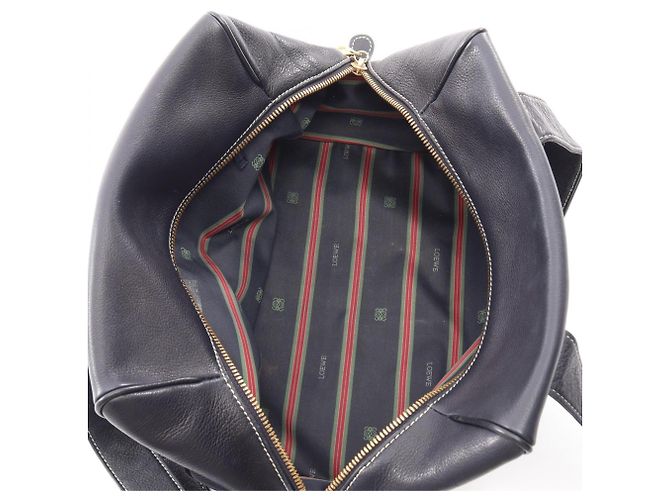 Borsa a Spalla Loewe Anagram Blu navy - vista 3