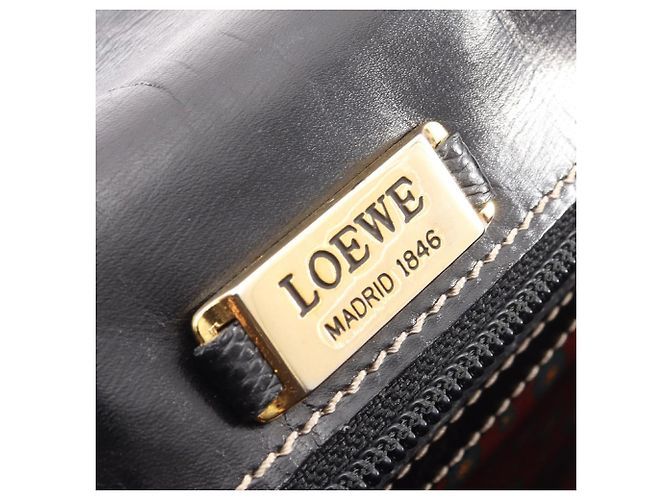 Borsa a Spalla Loewe Anagram Nero - vista 4