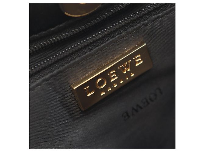 Borsa a Spalla Loewe Anagram Nero - vista 4