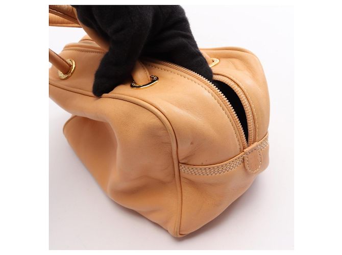 Mini borsa tote Anagram Loewe Arancione - vista 10