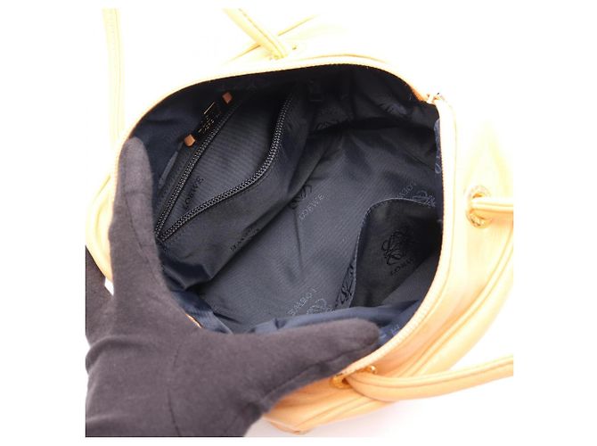 Mini borsa tote Anagram Loewe Arancione - vista 3