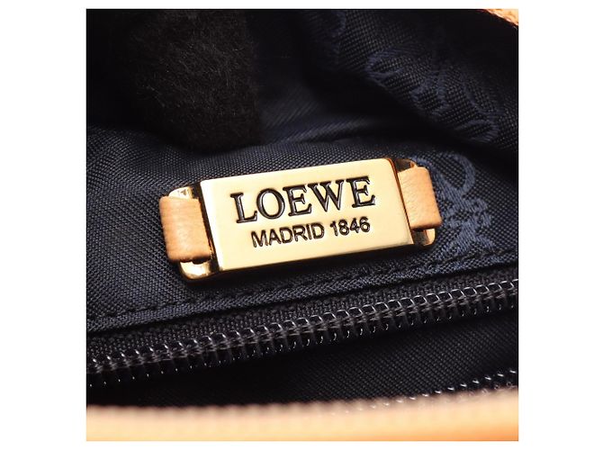 Mini borsa tote Anagram Loewe Arancione - vista 4