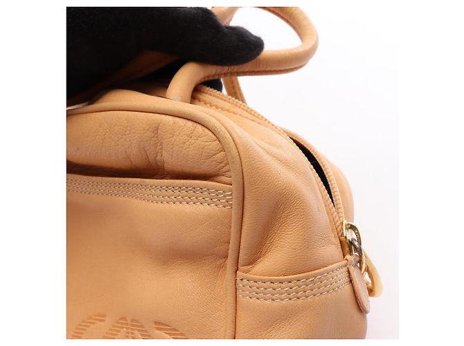 Mini borsa tote Anagram Loewe Arancione - vista 8