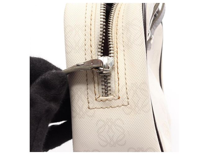 Borsa a mano mini Loewe Anagram Marrone Bianco - vista 9