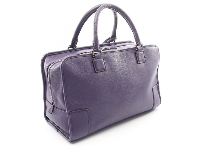 Borsa Loewe Amazona 36 Porpora - vista 2