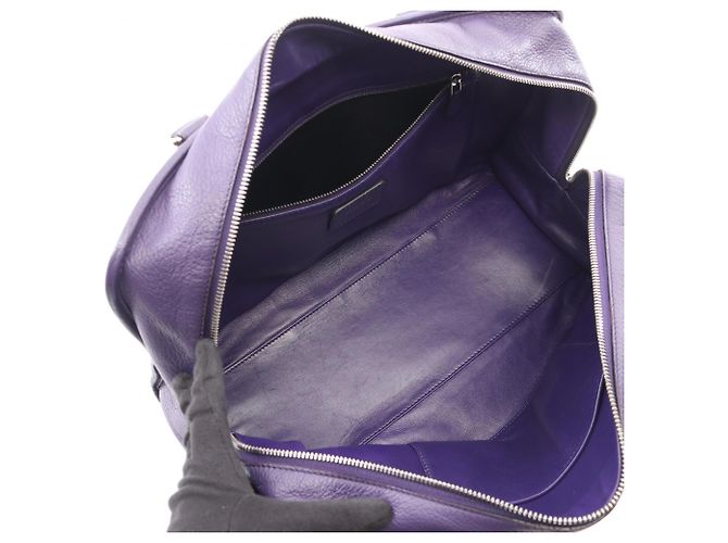 Borsa Loewe Amazona 36 Porpora - vista 3