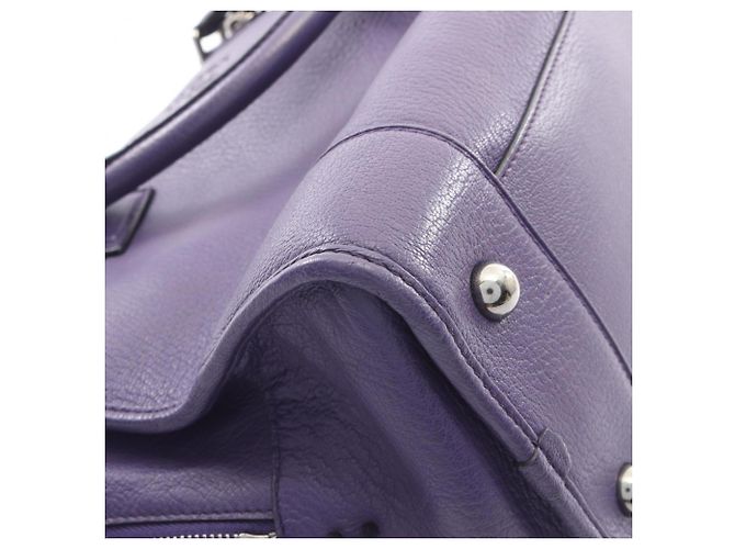 Borsa Loewe Amazona 36 Porpora - vista 6