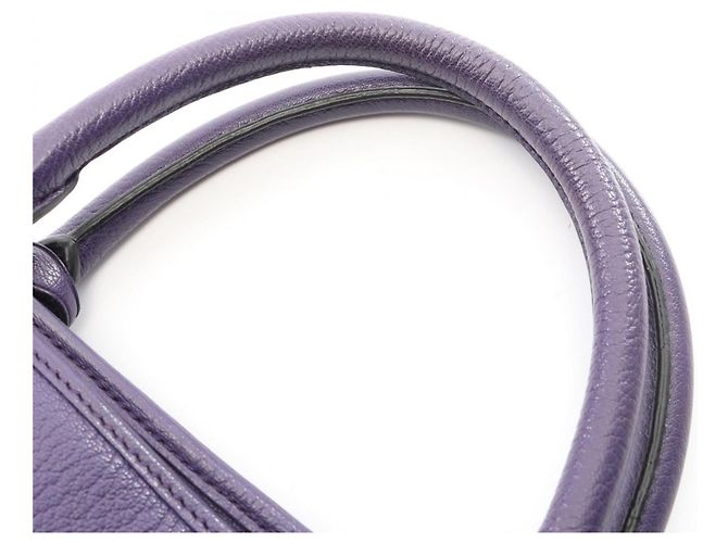 Borsa Loewe Amazona 36 Porpora - vista 8