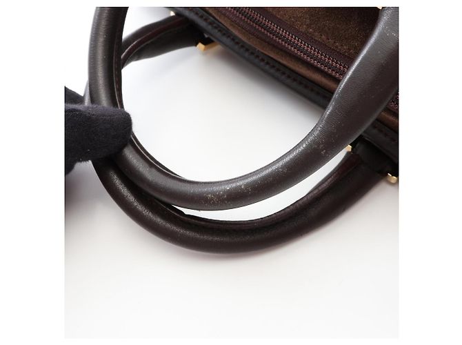 Borsa Loewe Amazona 28 Marrone - vista 10