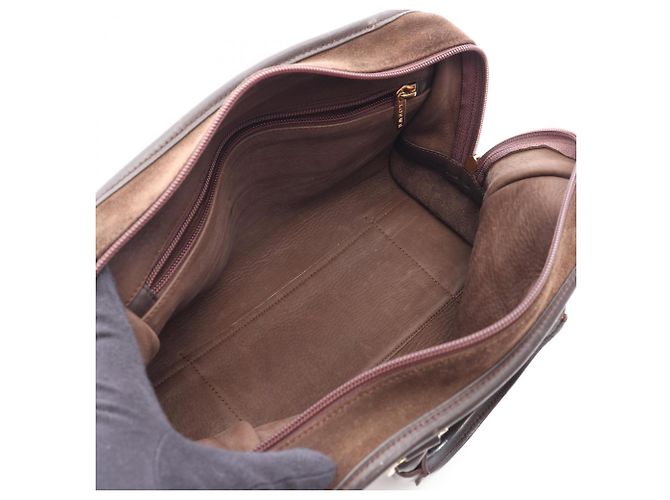 Borsa Loewe Amazona 28 Marrone - vista 3
