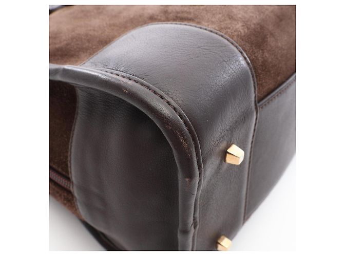 Borsa Loewe Amazona 28 Marrone - vista 5