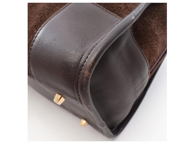 Borsa Loewe Amazona 28 Marrone - vista 8