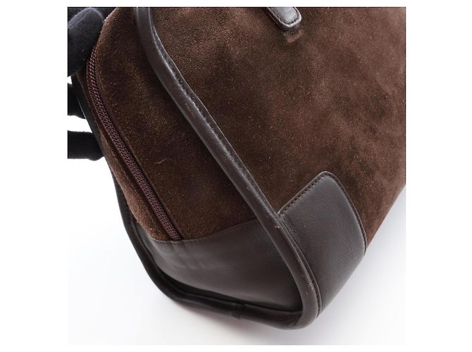 Borsa Loewe Amazona 28 Marrone - vista 9