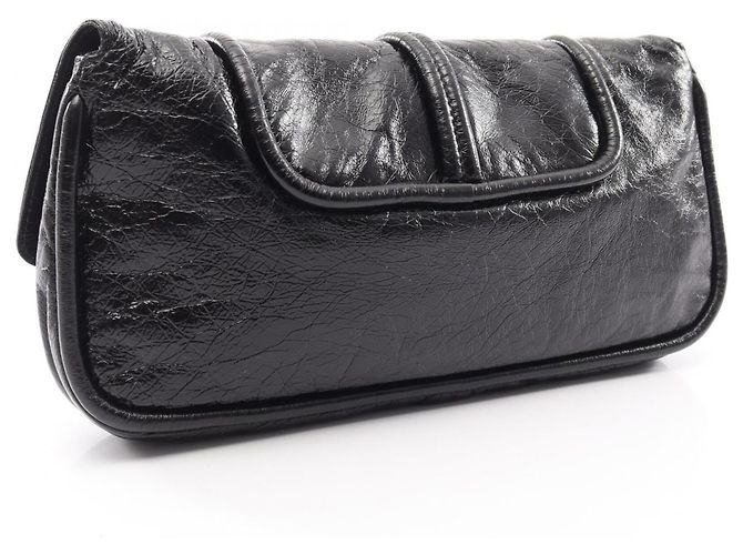 Borsa clutch Loewe Twisted Knot Second Bag Nero - vista 2