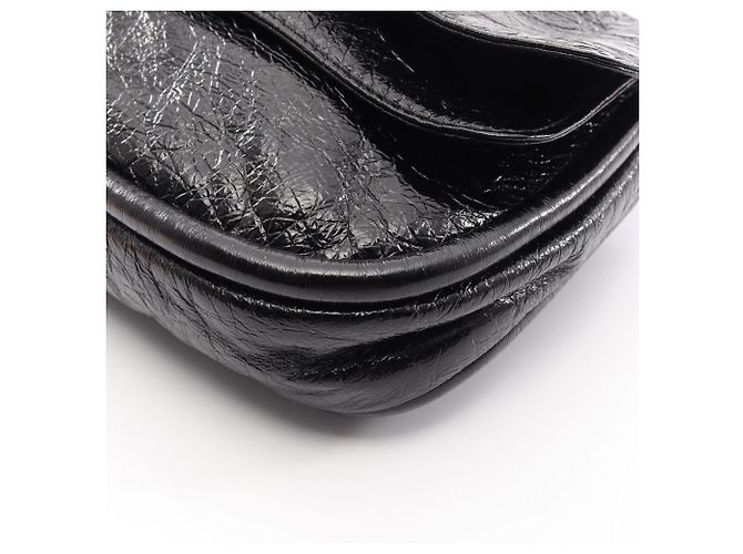 Borsa clutch Loewe Twisted Knot Second Bag Nero - vista 5