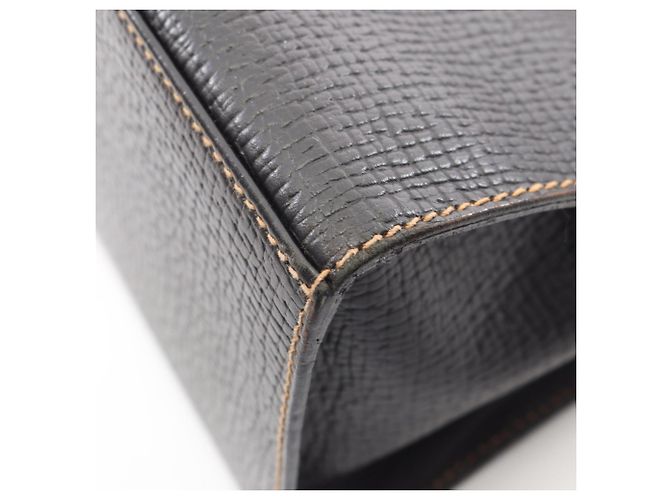 Borsa Tote in pelle nera Loewe Nero - vista 7