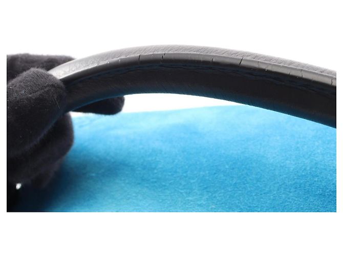Borsa Loewe Puzzle Medium 2-Way Handbag Nero Blu - vista 9