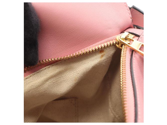 Borsa Loewe Puzzle Medium 2-Way Handbag Rosa - vista 10