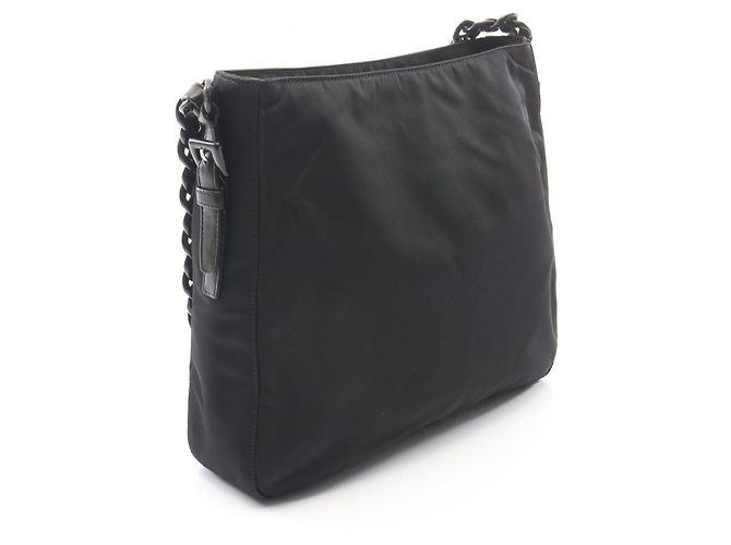 Borsa a tracolla Prada TESSUTO BACHELI Nero - vista 2