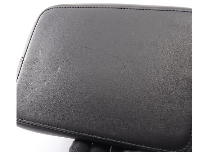 Borsa a mano in pelle nera Loewe Nero - vista 6