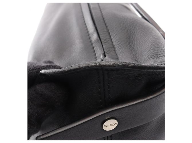 Borsa a mano in pelle nera Loewe Nero - vista 8
