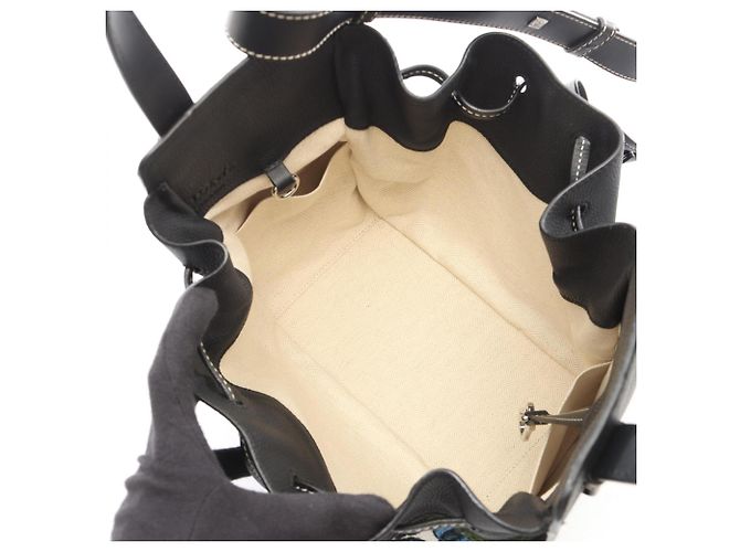 Borsa a coulisse Hammock Loewe Nero Multicolore - vista 3