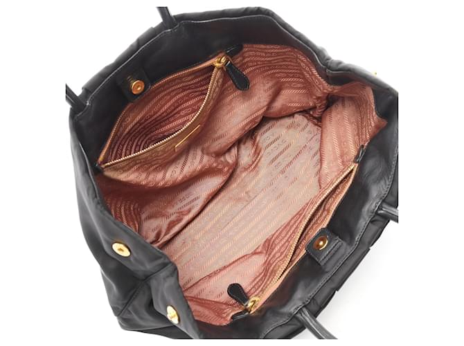 Bolso Prada TESSUTO FIOCCO Ribbon Negro - vista 3