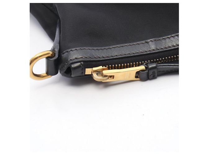 Prada TESSUTO+SOFT CA Tote Bag Schwarz - Ansicht 9