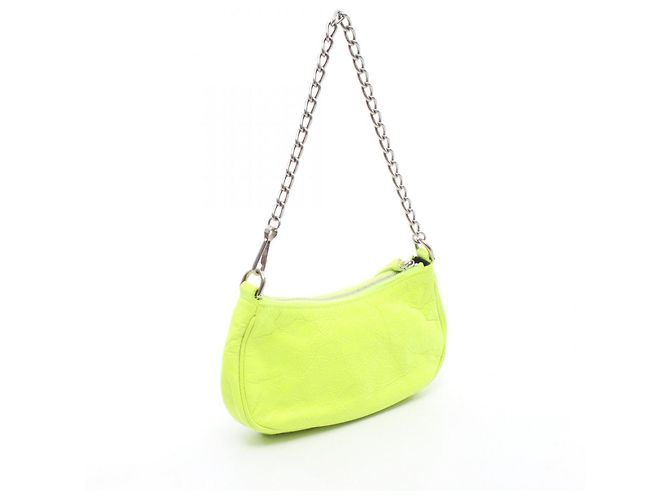 Borsa 2-Way Balenciaga LE CAGOLE MINI BB Giallo - vista 2