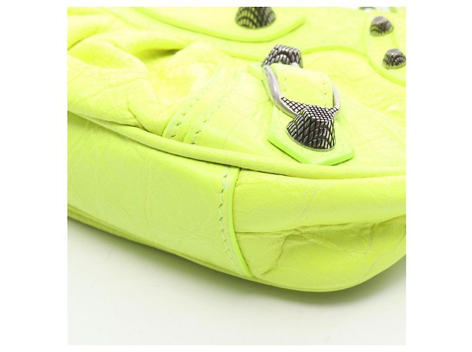 Borsa 2-Way Balenciaga LE CAGOLE MINI BB Giallo - vista 6