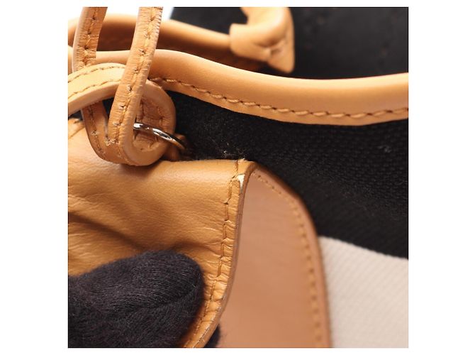 Everyday Borsa a 2 vie Cabas Navy XS Balenciaga Marrone Nero Bianco - vista 7