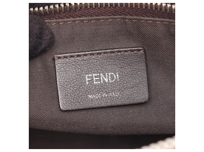 Fendi BY THE WAY MEDIUM Bolsa 2 em 1 Bege Bordeaux - vista 4