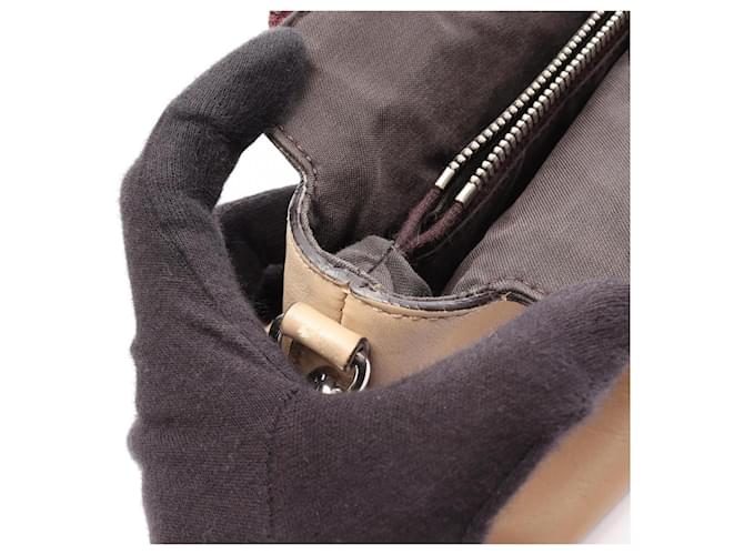 Fendi BY THE WAY MEDIUM Bolsa 2 em 1 Bege Bordeaux - vista 9