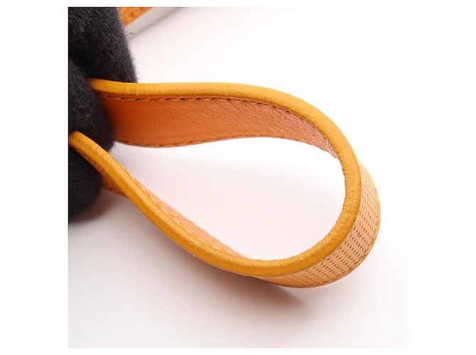 Borsa a Spalla Fendi Zucca Perforated Arancione - vista 8
