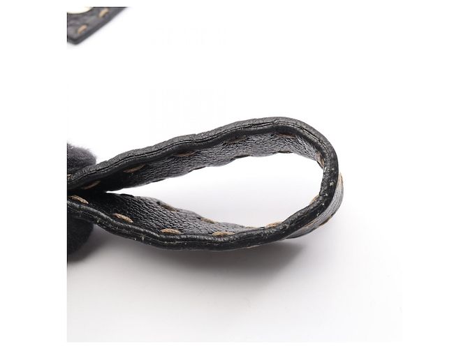 Borsa a Spalla Fendi Selleria Nero - vista 9