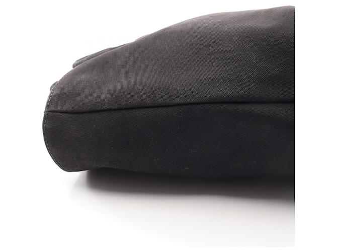 Borsa Tote Prada Canapa Nero - vista 9