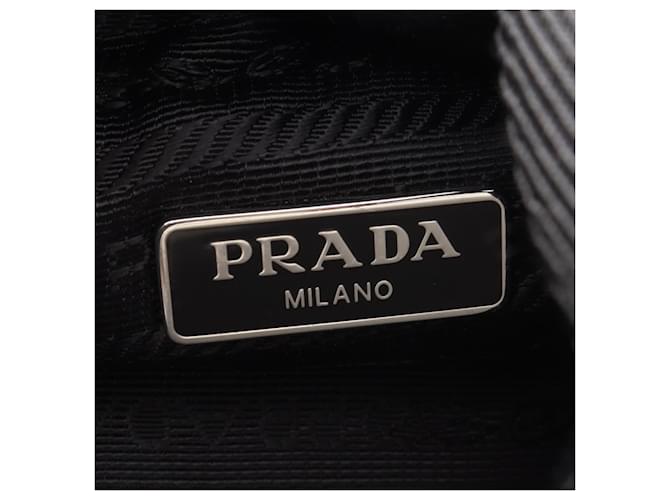 Mini borsa Prada Re-Edition 2000 Nero - vista 4