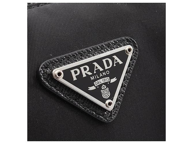 Mini borsa Prada Re-Edition 2000 Nero - vista 6