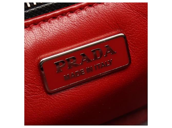 Borsa Prada Saffiano Lux 2-Way Nero - vista 4