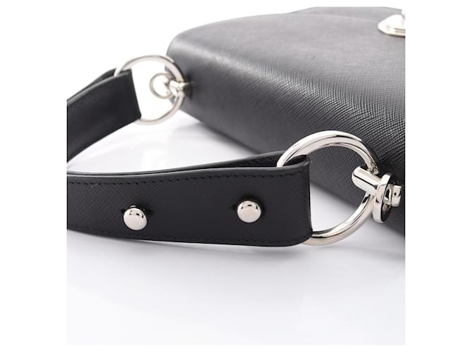 Borsa Prada Saffiano Lux 2-Way Nero - vista 6