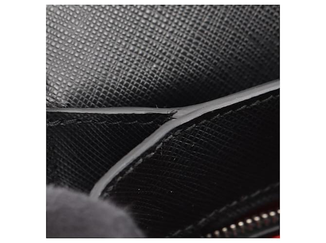 Borsa Prada Saffiano Lux 2-Way Nero - vista 7