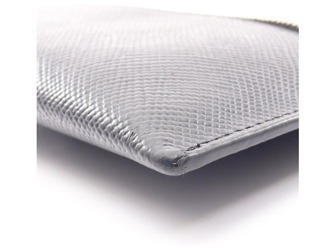 Prada Saffiano Cuir Envelope Bi-fold Long Wallet Black - view 10