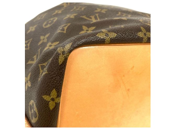 Noe Borsa a Spalla Louis Vuitton Petit Noé Marrone Monogramma - vista 7