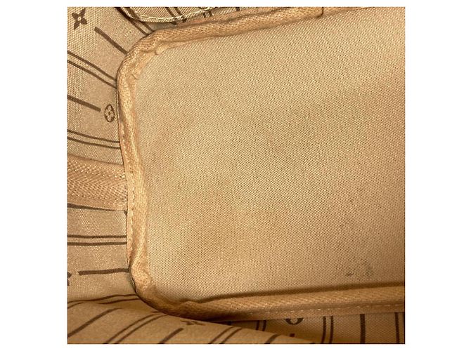 Borsa Tote Louis Vuitton Neverfull PM Marrone Monogramma - vista 6